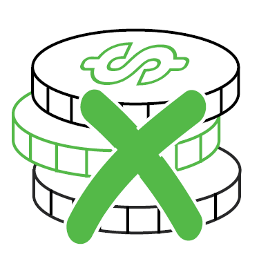 Financial abuse icon