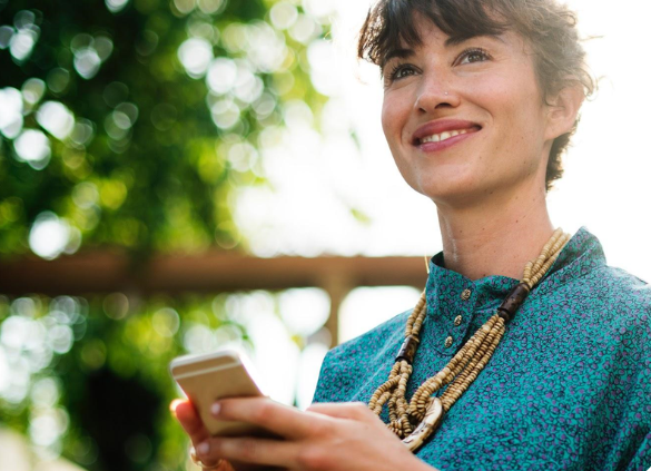 Mobile banking app update